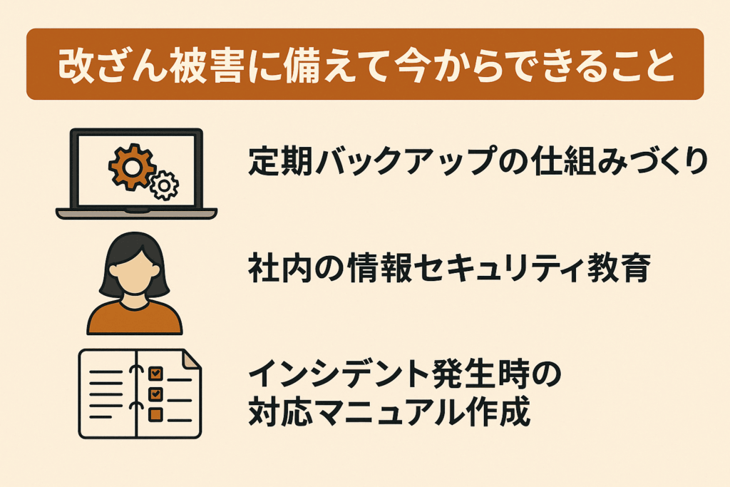 Webサイトの改ざん被害に備えて今からできること