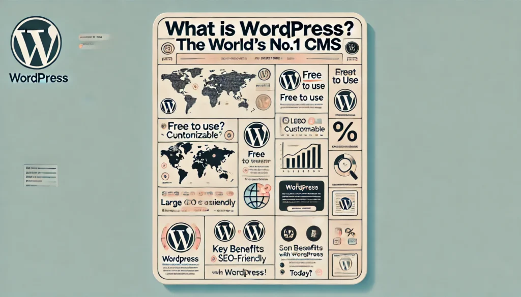 WordPressとは？世界シェアNo.1のCMS