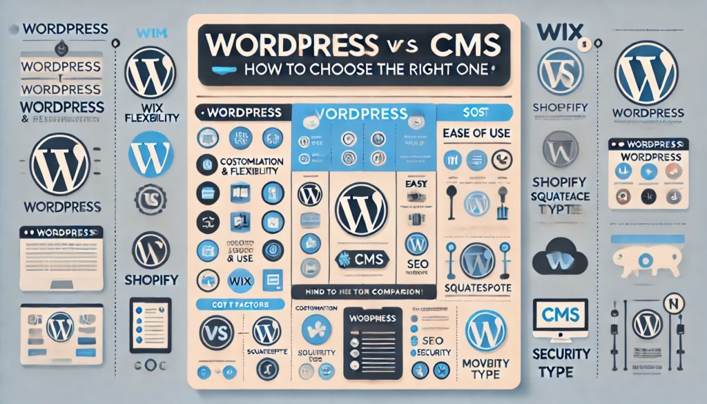 WordPress vs. 他のCMS（選び方のポイント）