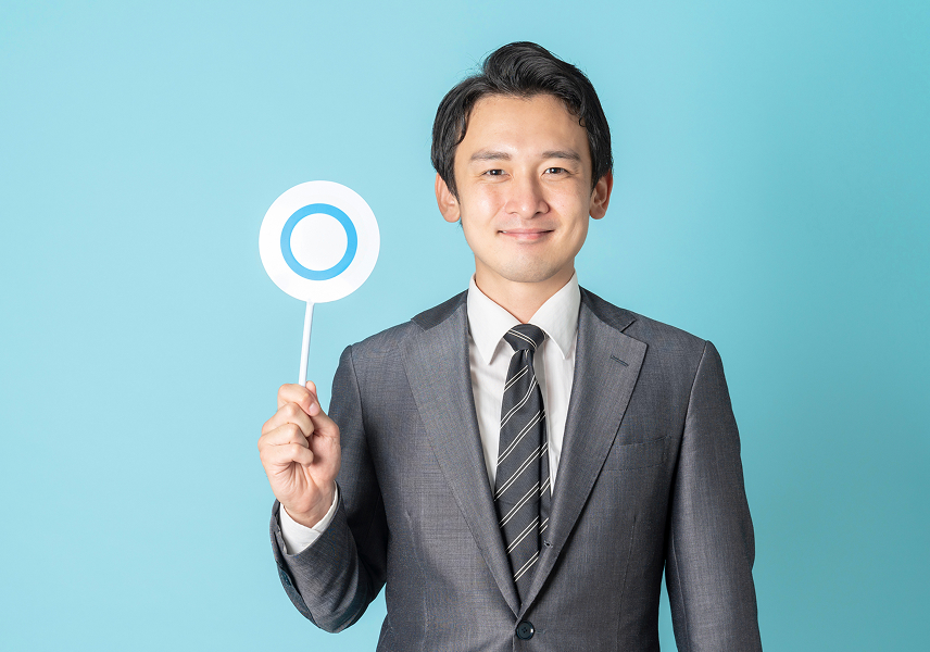 必ず目標設定し、その目標に向かい結果につなげます。